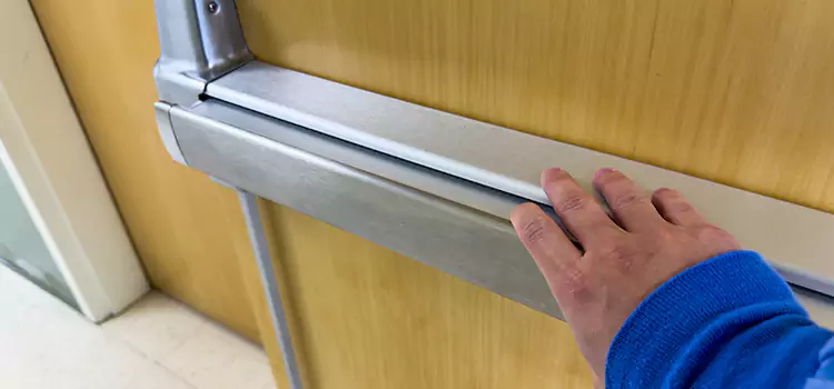 Installing a Push Bar on a Door Kennewick